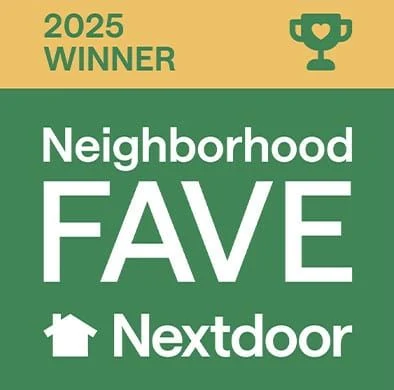 Neighborhood Fave 2025 — 2025 Neighborhood Fave badge